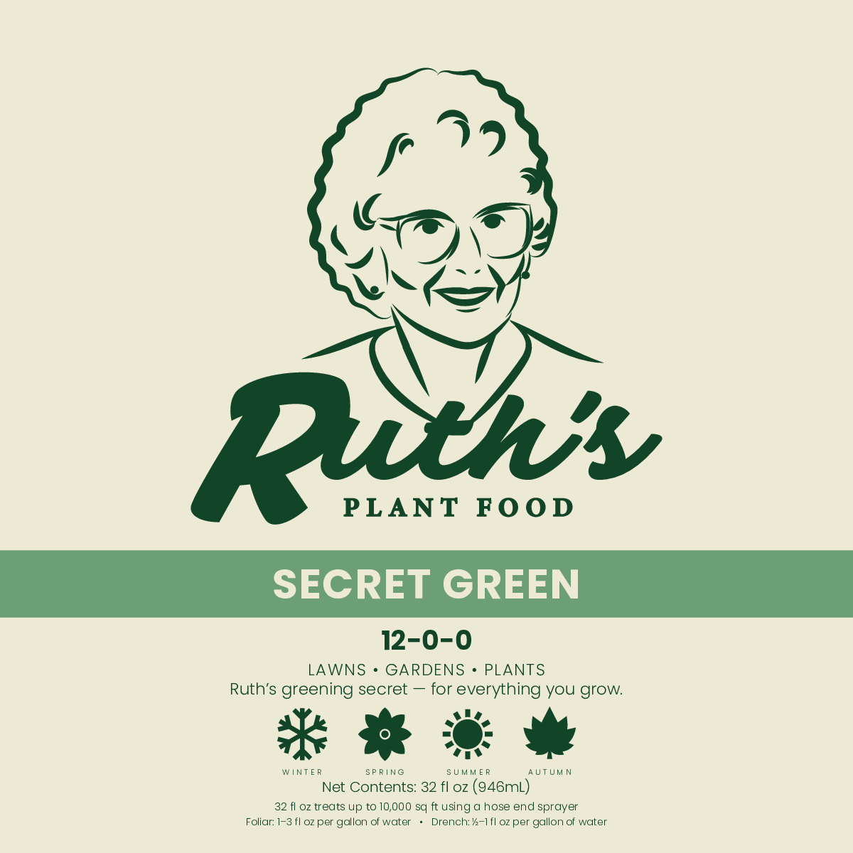 Secret Green 12-0-0